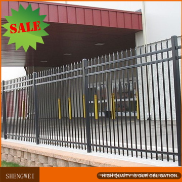 Decorative Black Steel Fence From Direct Factory